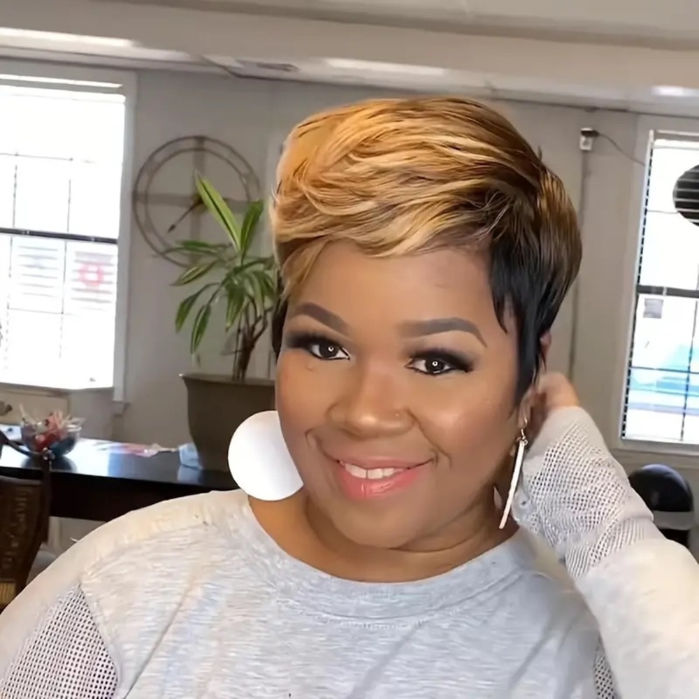 Highlight Pixie Cut Wig